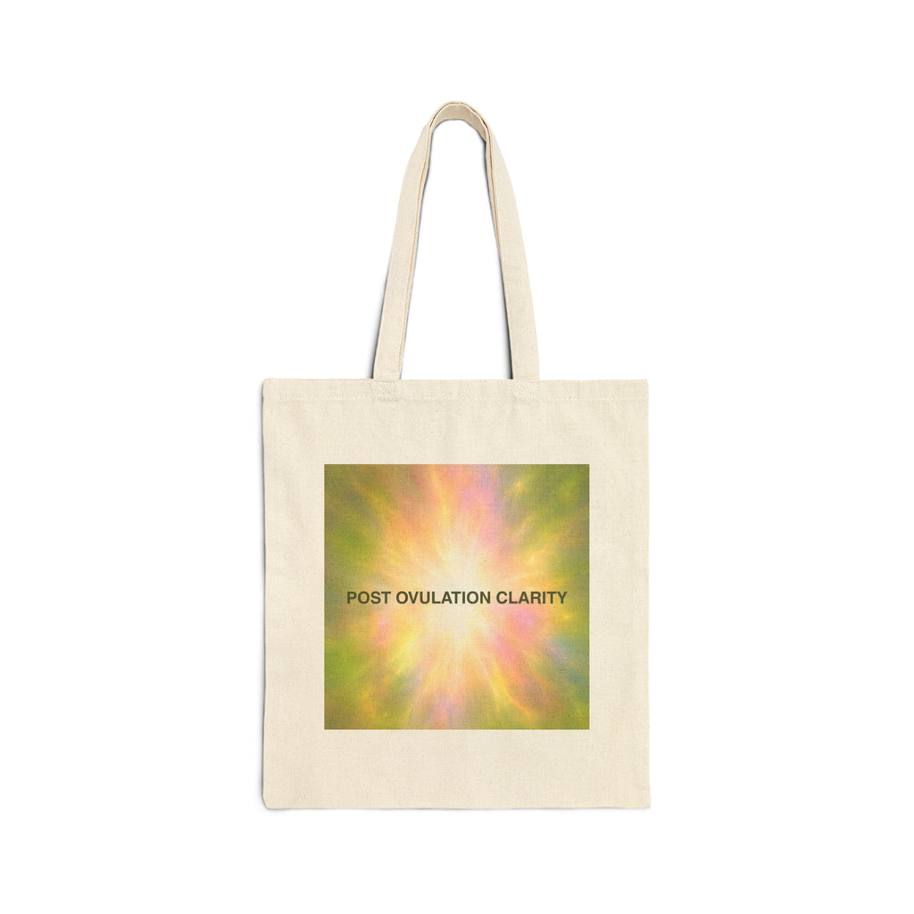 Post Ovulation Clarity - Tote Bag 100% Coton